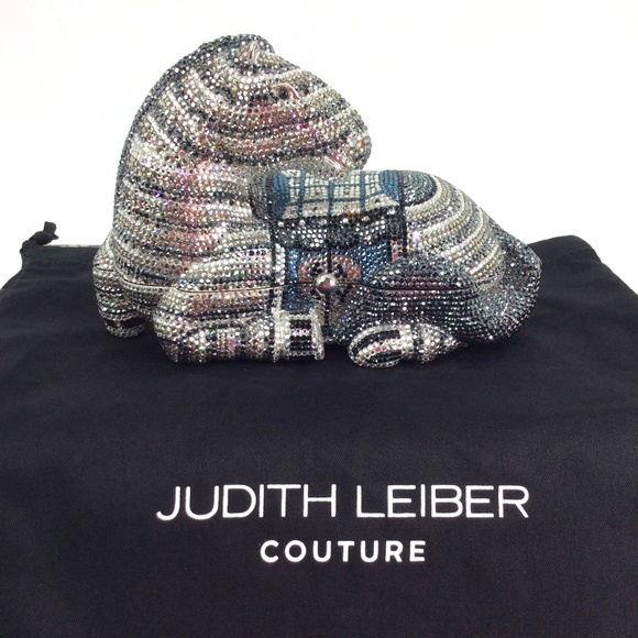 Judith Leiber Handbags - Judith Leiber Horse Minaudiere Clutch Crystal Bags